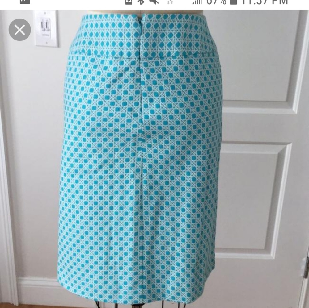 Talbots pattern skirt - Picture 4 of 4
